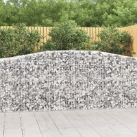 Arched Gabion Basket 400x50x100/120 cm Galvanised Iron