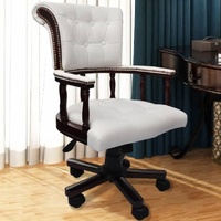 Swivel Office Chair White