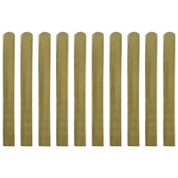 20 pcs Impregnated Fence Slats Wood 100 cm