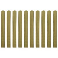 30 pcs Impregnated Fence Slats Wood 100 cm