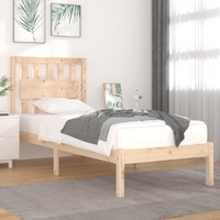 Bed Frame without Mattress Solid Wood 90x190 cm