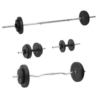 Barbell and Dumbbell with Plates 60 kg