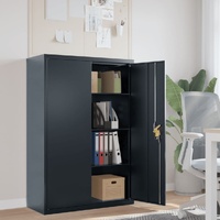 File Cabinet Anthracite 90x40x140 cm Steel