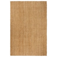 Rug Rectangular Natural 120x180 cm Jute