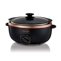 Morphy Richards Sear & Stew Slow Cooker 3.5L - Rose Gold