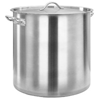 Stock Pot 50 L 40x40 cm Stainless Steel