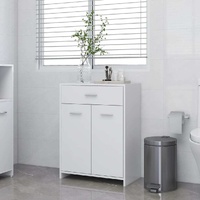 Bathroom Cabinet White 60x33x80 cm Engineered Wood