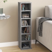 CD Cabinet Grey Sonoma 21x20x88 cm Engineered Wood