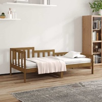 Day Bed without Mattress Honey Brown 90x190 cm Solid Wood Pine