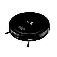 Smart Robotic Vacuum Cleaner - Black