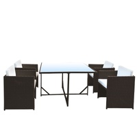 Arcadia Furniture 5 Piece Bar Table Set - Black and Grey