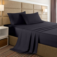 Casa Decor Bamboo Cooling  2000 TC Sheet Set King Single Charcoal