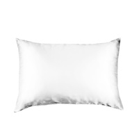 Pure Silk Pillow Case by-White