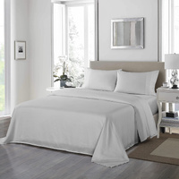 Royal Comfort 1200TC Ultrasoft 4 Piece Sheet Set - Double - Silver