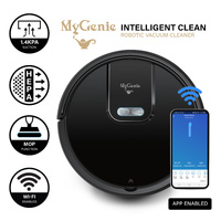 Gmax Wi-Fi Robotic Vacuum Cleaner - Black