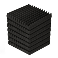 Acoustic Foam 20pcs 30x30x5cm Sound Absorption Proofing Panel Studio Wedge