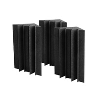 Acoustic Foam 40pcs Corner Bass Trap Sound Absorption Proofing Treatment