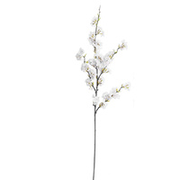 10X Artificial Silk Flower Fake Cherry Blossom Bouquet Table Decor White