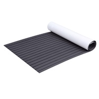 EVA Foam Boat Flooring Mat Decking Sheet 240x90x0.6cm Dark Grey Decor