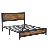  Metal Bed Frame Mattress Base Double