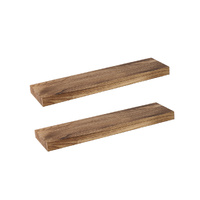  2 Pcs Floating Shelves Wall Mounted Medium