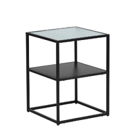  Side Table Open Design Steel