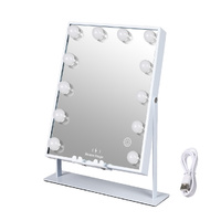 Makeup Mirror Led Lighted Bluetooth Medium