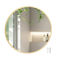  Wall Mirror Round Bathroom Decor 50cm