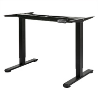  Motorised Standing Desk Frame Black Dual Motor