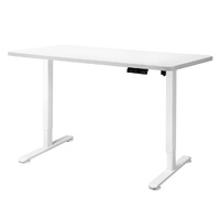  Motorised Standing Desk Height 120cm White 800x 1.5MM