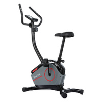 Magnetic Exercise Bike 8 Levels Upright Bike Fitness Home Gym Cardio