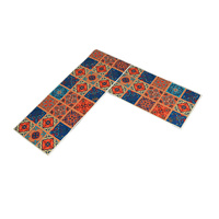  2x Kitchen Mat Floor Rugs Area 45x120cm