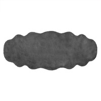  Floor Rug Area Rugs Cloud Fluffy 60X160cm Grey