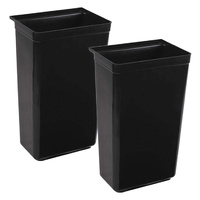 2X Large Food Trolley Utility Cart Waste Storage Bin