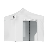 Gazebo 3x3 Pop Up Marquee Folding Tent Wedding Gazebos Camping Outdoor Shade Canopy White