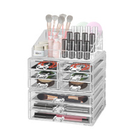 9 Drawer Clear Acrylic Cosmetic Makeup