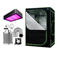 Grow Tent Light Kit 150x150x200CM 1000W LED 4" Vent Fan,Grow Tent Light Kit LED 1000W Full Spectrum 4" Vent 150x150x200CM