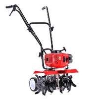 65CC Tiller Garden Cultivator Rototiller 6 Blades Soil Plower Rotary Hoe