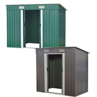 Garden Shed Flat Outdoor Storage Shelter