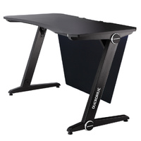 Gaming Desk 120cm PC Table Setup Computer Carbon Fiber Style