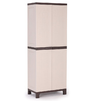 Lockable Outdoor Storage Cabinet - Cupboard Garage Carport Shed