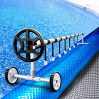 Solar Swimming Pool Cover Roller Wheel Blanket Adjustable