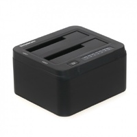 SD322 Dual Bay USB 3.0 Aluminium Docking Station for 2.5" and 3.5" SATA HDD