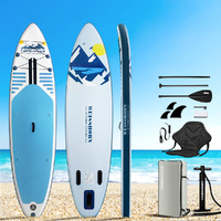 Stand Up Paddle Board Inflatable SUP Surfboard Paddleboard Kayak 10FT