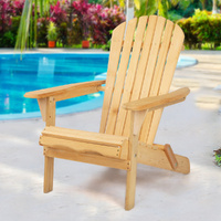 Outdoor Chairs Furniture Beach Chair Lounge Wooden Adirondack Garden Patio