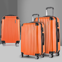 3pc Luggage Sets Trolley Travel Suitcases TSA Hard Case