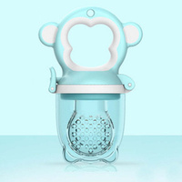 2 X Newborn Baby Food Fruit Nipple Feeder Pacifier Safety Silicone Feeding Tool