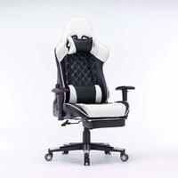 Gaming Chair Ergonomic Racing chair 165° Reclining Gaming Seat 3D Armrest Footrest