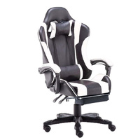 Gaming Chair Office Computer Seating Racing PU Executive Racer Recliner Large