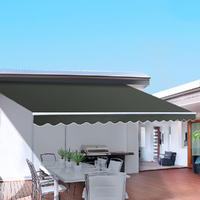 Folding Arm Awning Motorised Retractable Outdoor Sunshade